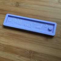 Lone Wolf Bookmark Silicone Mold - Thumbnail 2