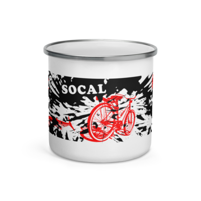 Socal Enamel Mug