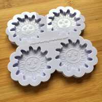 Sun with face Silicone Mold - Thumbnail 4