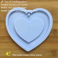 Heart Silicone Mold - Thumbnail 1
