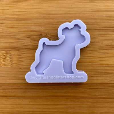 Schnauzer silicone mold