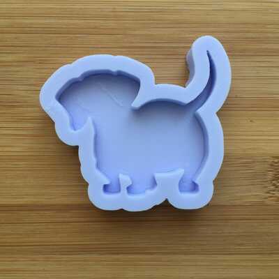 Dachshund silicone mold