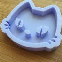Cat Face Silicone Mold - Thumbnail 4