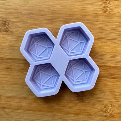 D20 silicone mold - Thumbnail 2