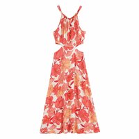 Halter neck print dress - Thumbnail 2