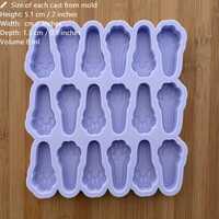 Rabbit Foot Silicone Mold - Thumbnail 1