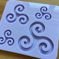 Triple Spiral Mold - Thumbnail 4