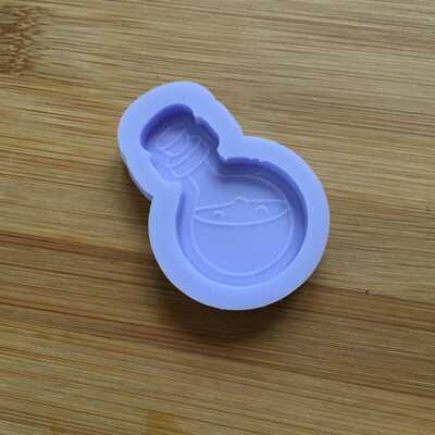 Potion flask silicone mold