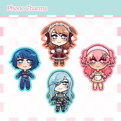 Project sekai mmj / more more jump! acrylic phone charms