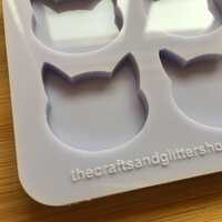 Cat Head Silicone Mold - Thumbnail 1