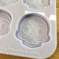 Day of the Dead Silicone Mold - Thumbnail 3