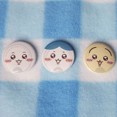 Ch!!kawa & friends face buttons