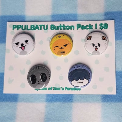 Ppulb@tu face button pack