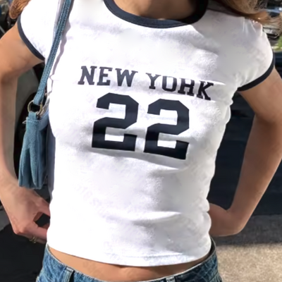 New york ringer tee - Thumbnail 1