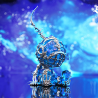 ArTToy "Good Night Series-Whale Bloom-Blue" by Sank Toys - Thumbnail 7