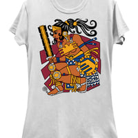 AP WW New Ladies Slim Fit T-Shirt - Thumbnail 3