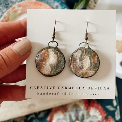 “woven together” earrings no.03