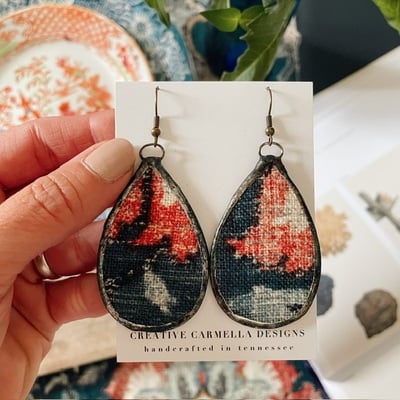 “woven together” earrings no.19