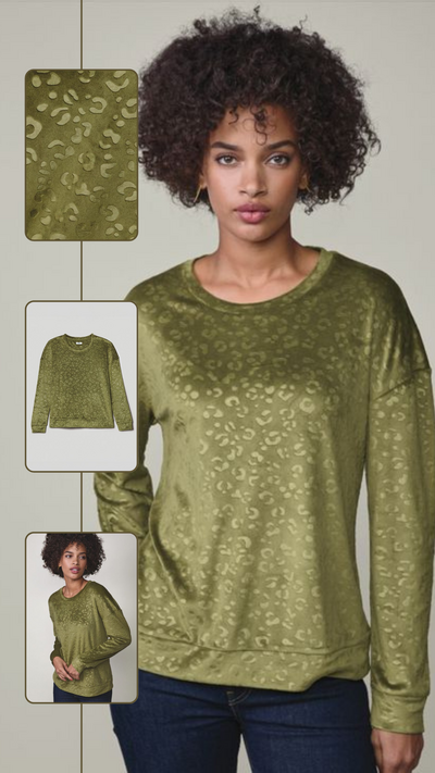 Embossed Pullover - FINAL SALE