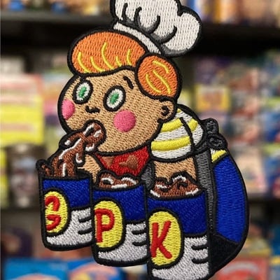 Chuckin charlie patch (iron-on)