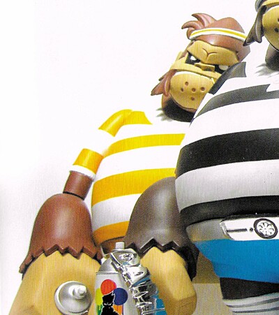 ArTToy by Tim Tsui "Da Minci Ver.Oramge 2007-08"