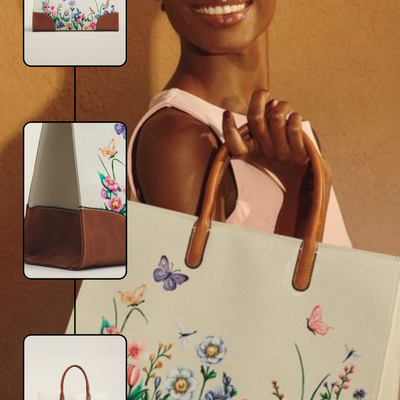 Bloom into style mother’s day tote bag - final sale