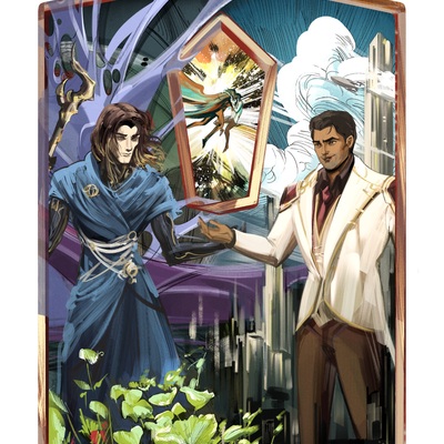 Arkane - pillars of piltover artist proofs + special sketch!