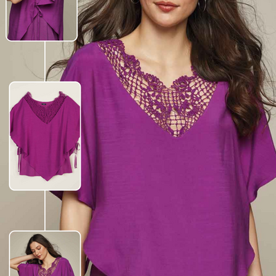 Flowy lace top - Thumbnail 5