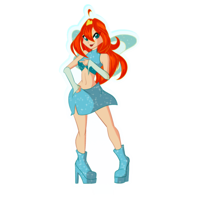 Bloom acrylic standee