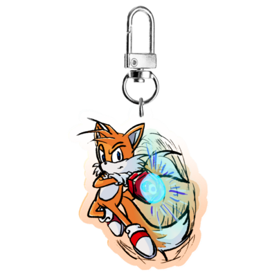 Tails keychain