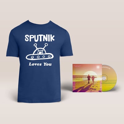 Cd + shirt bundle - loves you - sputnik the band