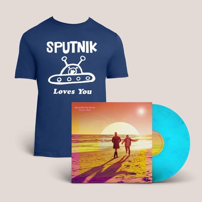 Vinyl + shirt - loves you - sputnik the band