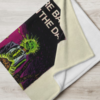 60x80 Aurora GLOW Monsters 1969 Comic Book Ad Throw Blanket - Thumbnail 3