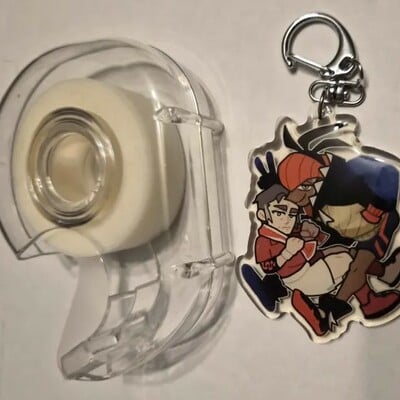 Kibkab acryllic charm