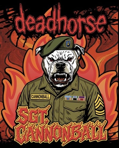 Dead Horse Small Batch Sgt. Cannonball Sause By Jammin Jelly w/ FREE Pick, Stick and Koozie