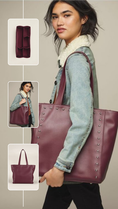 Studded Butler Bag