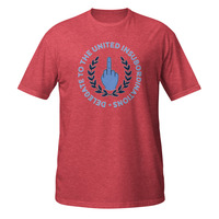 Delegate to the United Insubordinations Short-Sleeve Unisex T-Shirt Funny Pun UN - Thumbnail 6