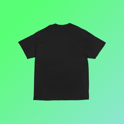Japanese happy birthday green grog t shirt black