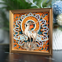 STEREOWOOD Celestial Deer, Personalized Ornaments, Creative Gifts - Thumbnail 1