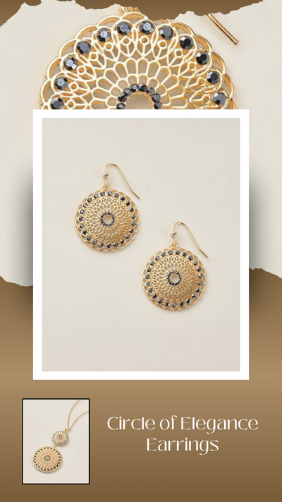 Circle of Elegance Earrings