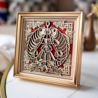 STEREOWOOD Fish Wooden Wall Art,Desktop decoration,Laser Cut Arts and Cra,3d art - Thumbnail 2