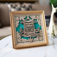 STEREOWOOD Auspicious Banner Multi-Layer Wooden Art, Creative Gifts - Thumbnail 1
