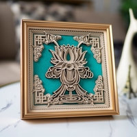 STEREOWOOD Auspicious Lotus Multi-Layer, Personalized Ornaments, Creative Gifts - Thumbnail 1