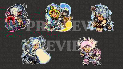 Strive 3" Stickers