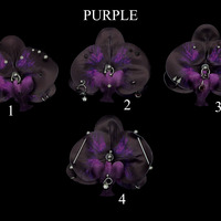 Pierced Orchid Hairclip/Keychain - Thumbnail 7