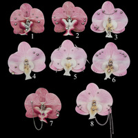 Pierced Orchid Hairclip/Keychain - Thumbnail 3