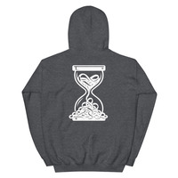 Metamelos Static Skull Hoodie  Embroidered Chest, Hourglass Tape Print - Thumbnail 39