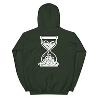 Metamelos Static Skull Hoodie  Embroidered Chest, Hourglass Tape Print - Thumbnail 40