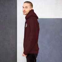 Metamelos "Drip Signal" Hoodie  Embroidered Static Skull Front, Record Pool Back Print - Thumbnail 83