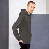 Metamelos "Drip Signal" Hoodie  Embroidered Static Skull Front, Record Pool Back Print - Thumbnail 29